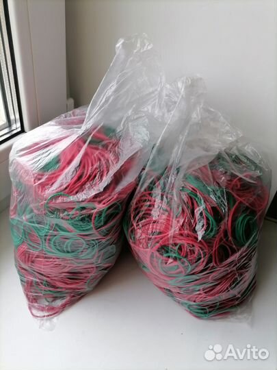 Резинки канцелярские