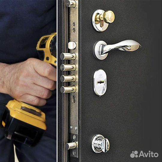 Ремонт дверных замков личинок ручек