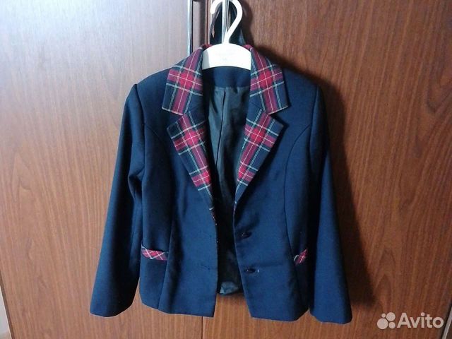 Пиджак для девочек 122 размер