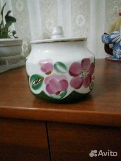 Сахарница фарфор Вербилки