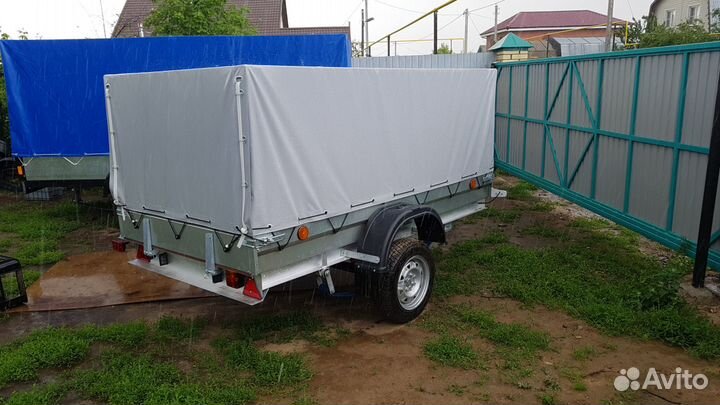 Прицеп оцинк. 2,6х13 Прораб Трейлер тент 0,75м