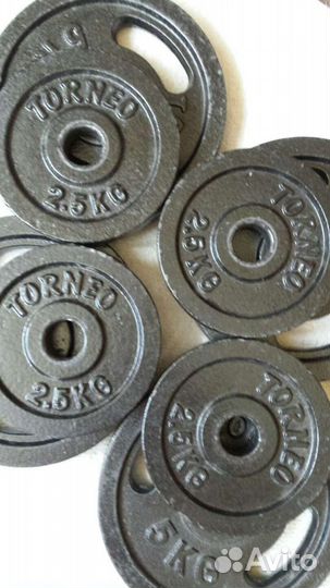 Гантели блины