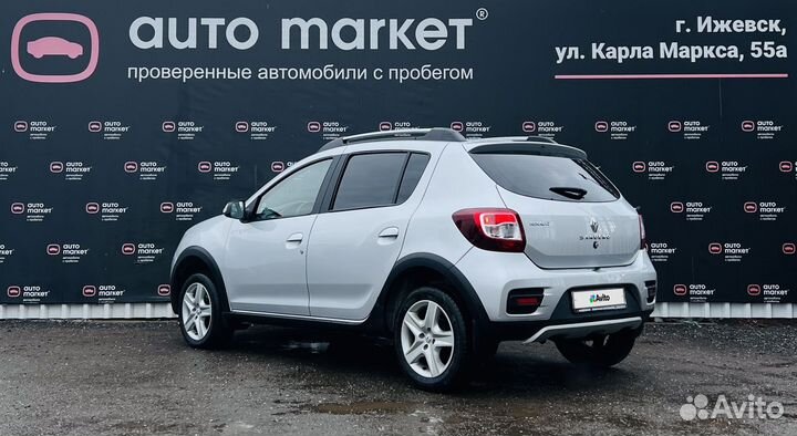 Renault Sandero Stepway 1.6 МТ, 2017, 128 288 км