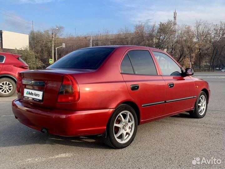 Hyundai Accent 1.5 МТ, 2006, 342 451 км