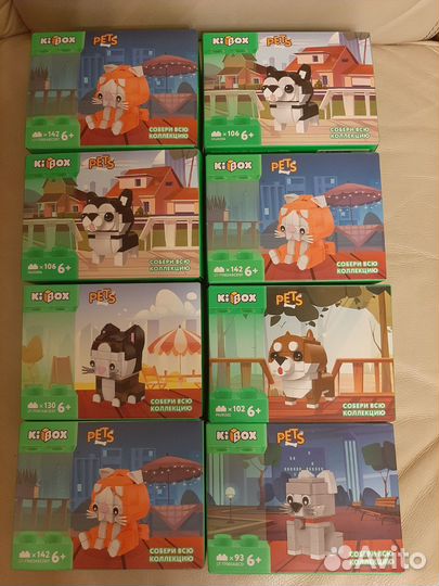 Kibox конструктор кот и собака