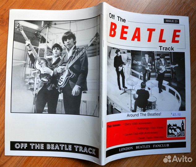 Журнал Off The Beatle Track 1997 Битлз журнал