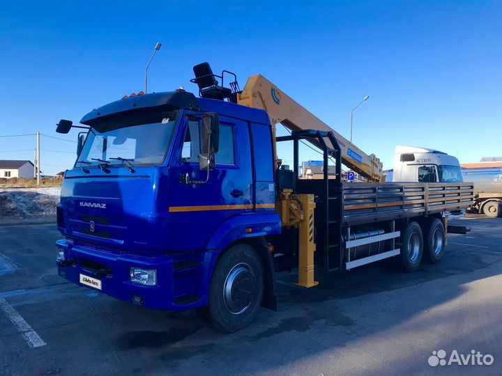 КАМАЗ 65117 с КМУ, 2011