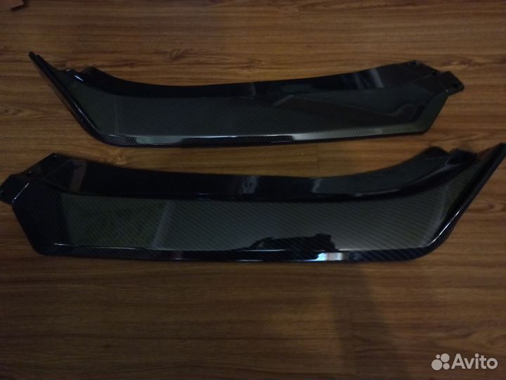 Губа на бампер shevrolet camaro ss