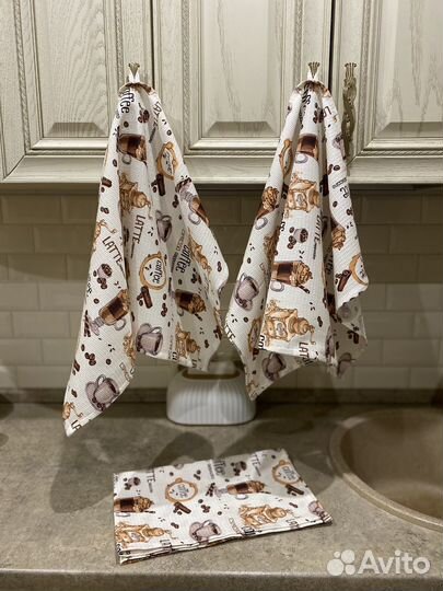 Вафельные полотенца