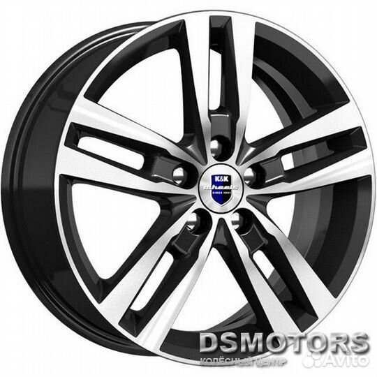 Диски Rassvet 6.5/16 5x112 ET50 d57.1 алмаз чёрный