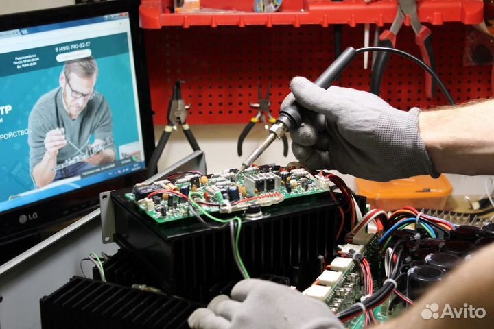 Ремонт аудиотехники микшеров усилителей студийного