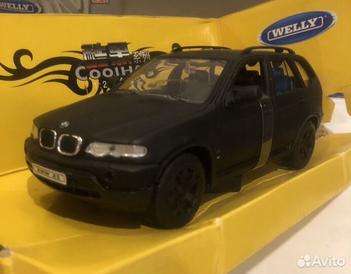 1/24 BMW X5 E53 матовый