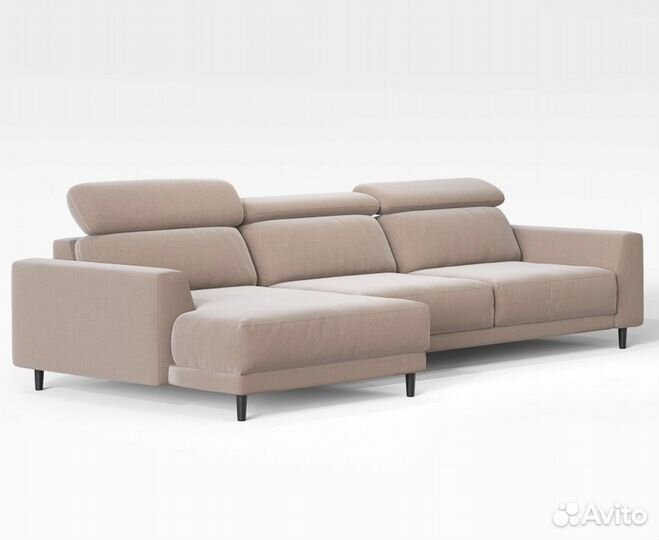 Угловой диван трехсекционный Caira