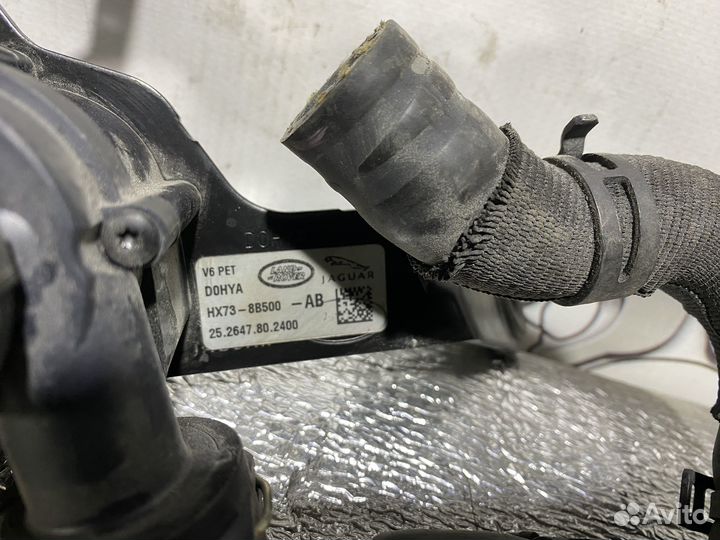 Трубки радиатора Jaguar F-Pace