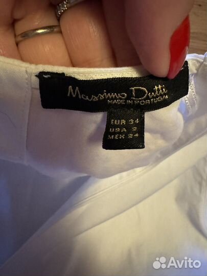 Massimo dutti рубашка