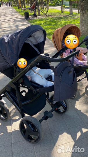 Коляска 2 в1 Everflo Solar Black