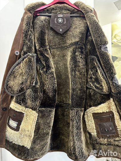 Дубленка натуральная мужская