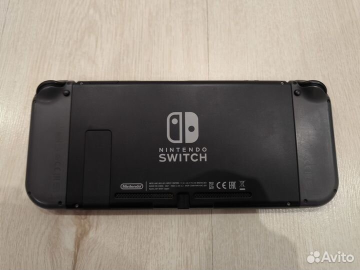 Nintendo switch rev 2 прошитая чип+sd128gb