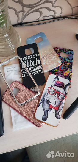Отдам чехлы на Samsung galaxy s6 edge