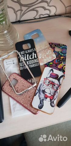Отдам чехлы на Samsung galaxy s6 edge