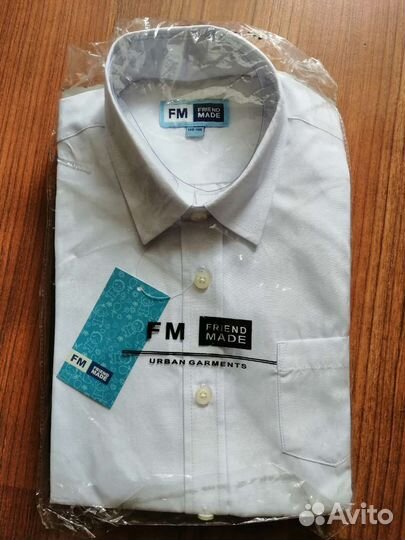 Рубашка школьная 140-146