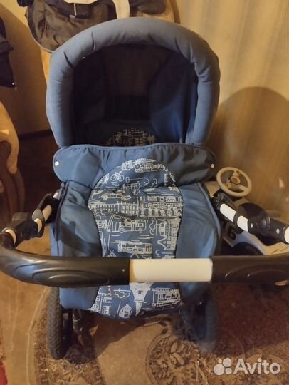 Коляска 2 в 1 бу