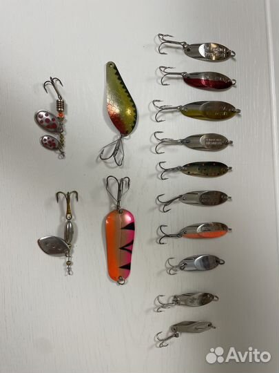 Воблеры и блёсна