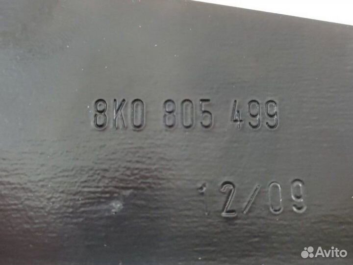 Кронштейн усилителя бампера передний левый Audi A4