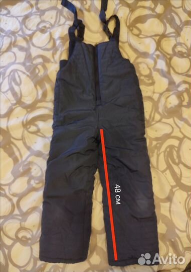 Полукомбинезон зимний 104-110