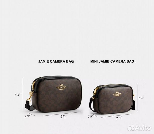 Оригинал Сумка Coach Jamie новая