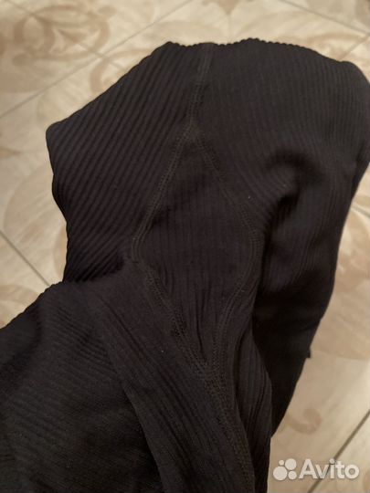 Лосины в рубчик