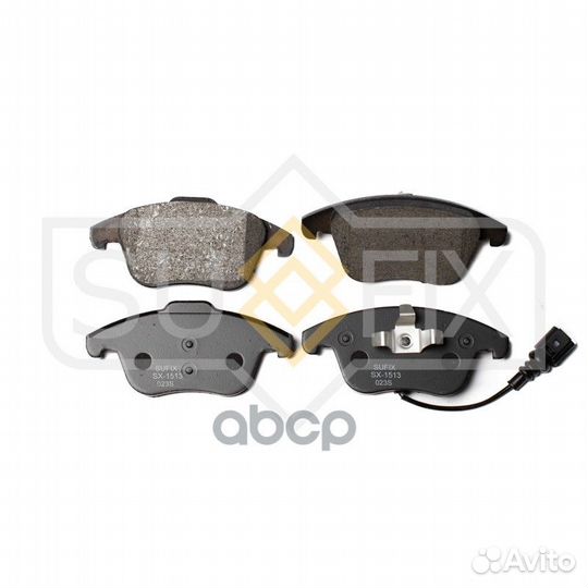 Колодки тормозные дисковые перед прав/лев S