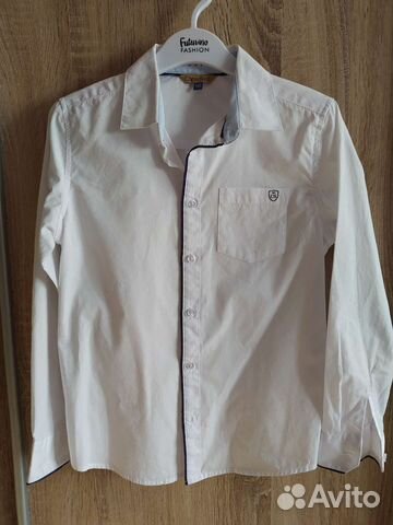 Рубашки школьные 140