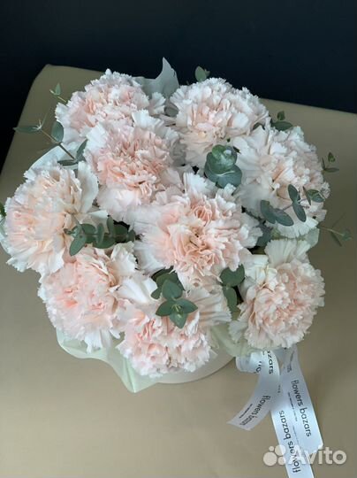 Композиция с диантусами