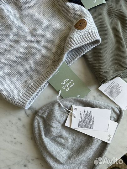 Шарф детский хомут H&M, шапка H&M детская