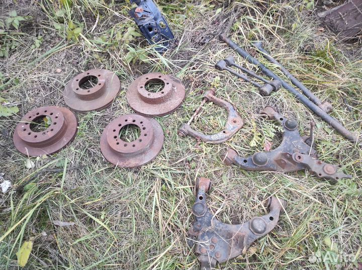 Рычаг,пружина,диск Тойота лэндкрузер прадо 90