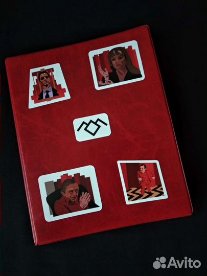 Наклейки стикеры Твин Пикс