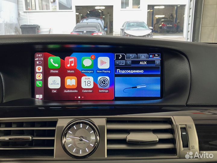 CarPlay и Android Auto для Lexus LX RX ES и др
