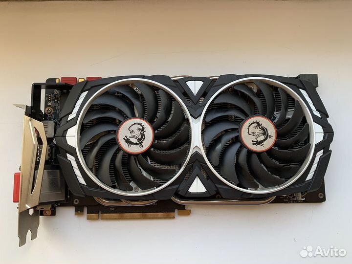 Видеокарта GTX 1070 8GB MSI