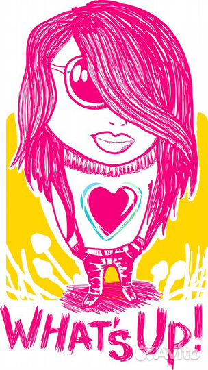 Коллекция принтов для печати на футболках/кружках