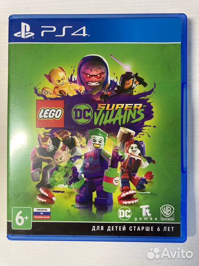 Игра Lego dc super villains для PS4