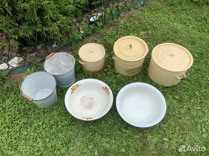 Кастрюля эмалированная 20 л