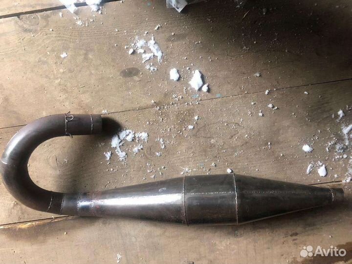 Глушитель на CZ 250