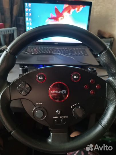 Игровой руль Artplays turbo c900