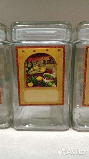 Банки стеклянные для сыпучих продуктов