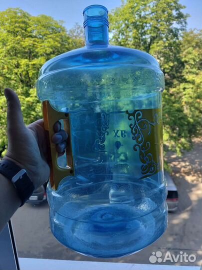 Бутыль 19л пластиковая с ручкой