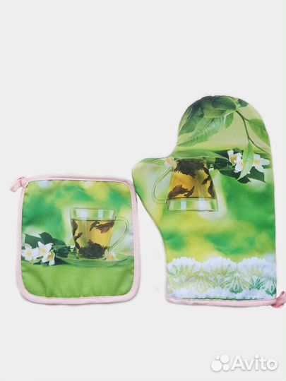 Набор рукавичка и прихватка