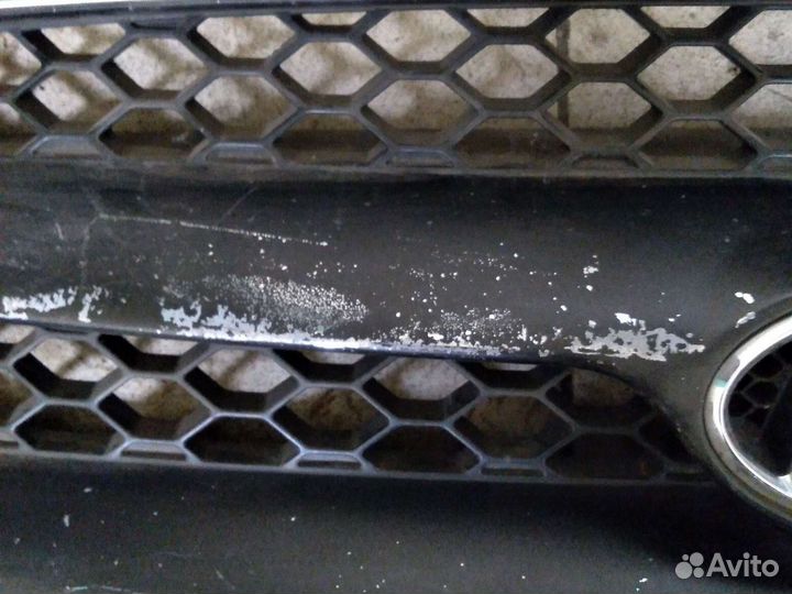Решетка радиатора hyundai santa fe 2 до рестайл