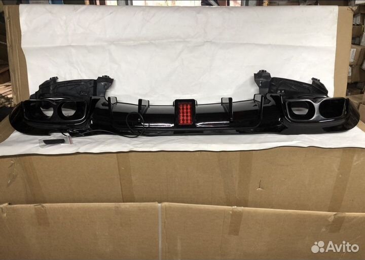 Диффузор w213 Brabus 2016-2023