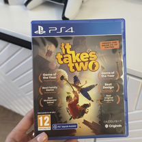 It takes two диск PS4/PS5 новый русские субтитры